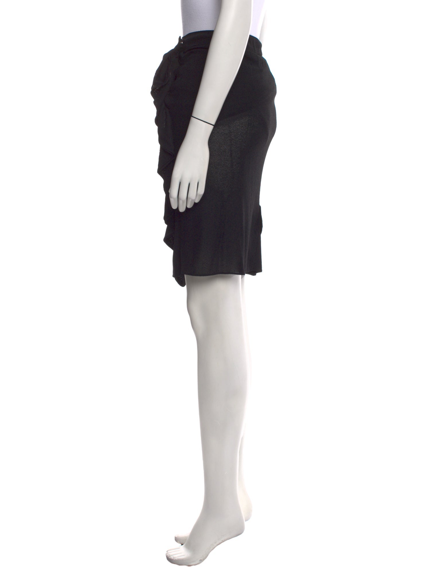 Tom Ford Ruffle Embellishment Knee-Length Skirt