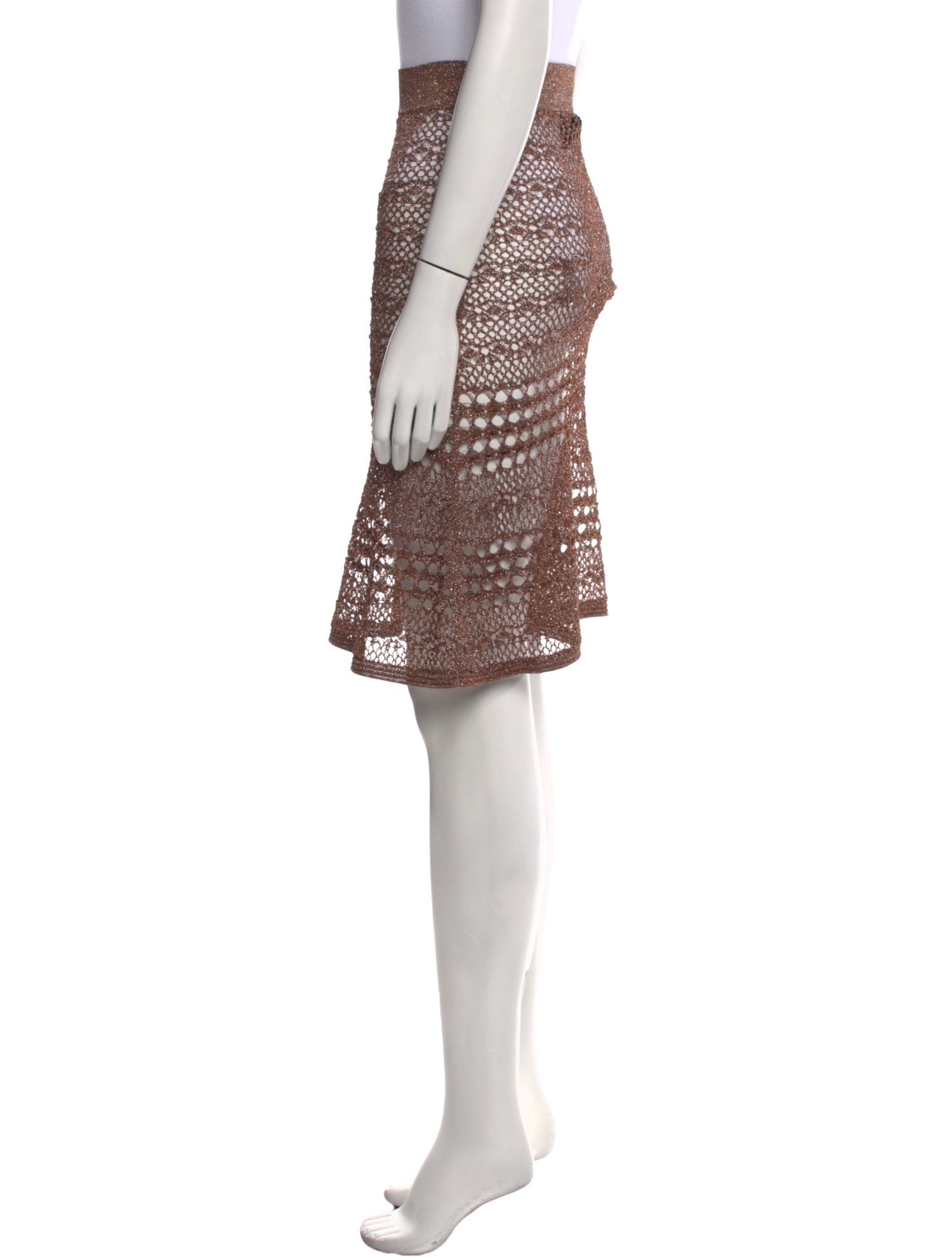 Tom Ford Lace Pattern Knee-Length Skirt