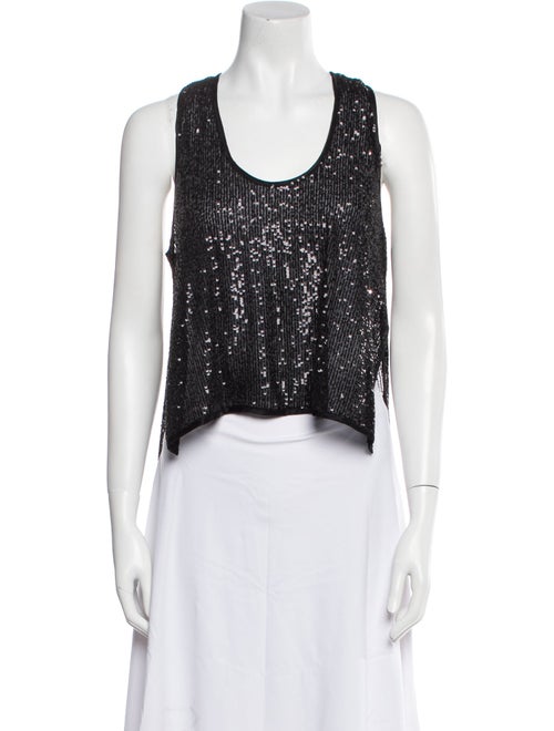 Tom Ford Scoop Neck Sleeveless Crop Top