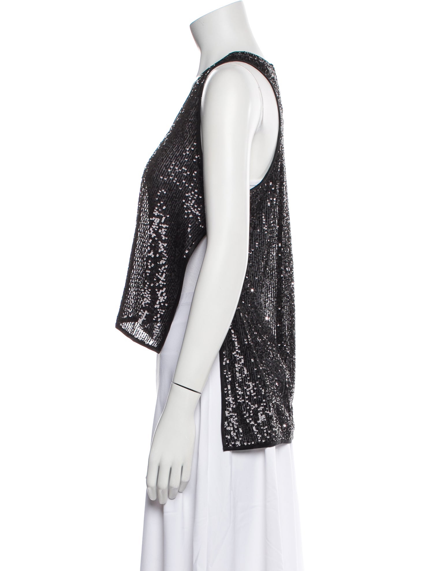 Tom Ford Scoop Neck Sleeveless Crop Top