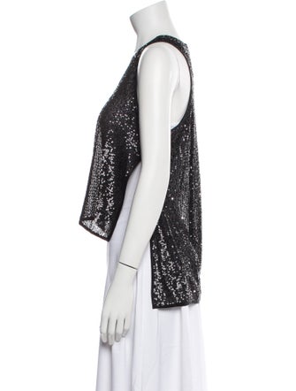 Tom Ford Scoop Neck Sleeveless Crop Top