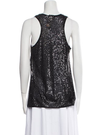 Tom Ford Scoop Neck Sleeveless Crop Top