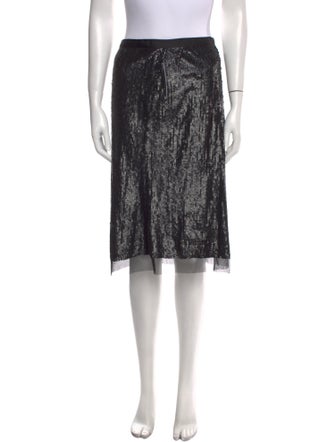 Tom Ford Sequin Embellishments Knee-Length Skirt