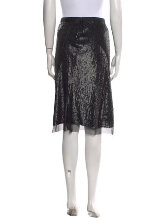 Tom Ford Sequin Embellishments Knee-Length Skirt