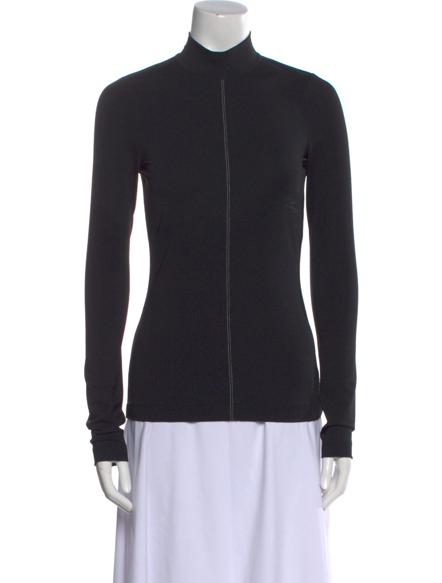 Tom Ford Mock Neck Long Sleeve Sweatshirt
