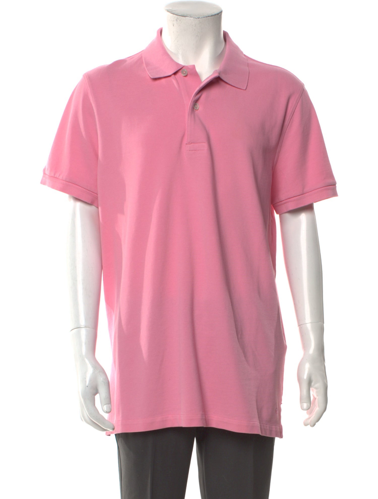 Tom Ford V-Neck Short Sleeve Polo Shirt