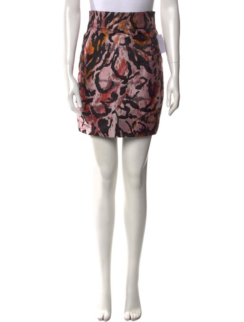 Tom Ford Animal Print Mini Skirt