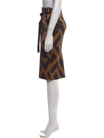 Tom Ford Printed Knee-Length Skirt