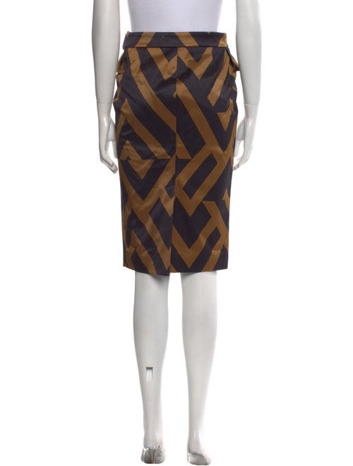 Tom Ford Printed Knee-Length Skirt