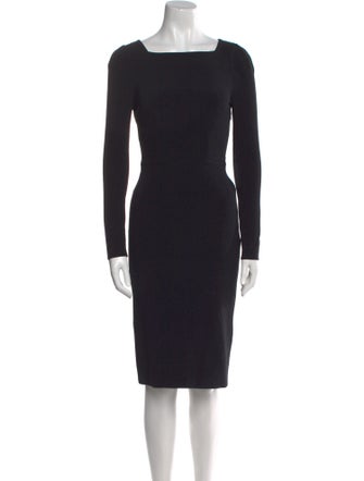 Tom Ford Square Neckline Knee-Length Dress