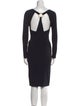 Tom Ford Square Neckline Knee-Length Dress