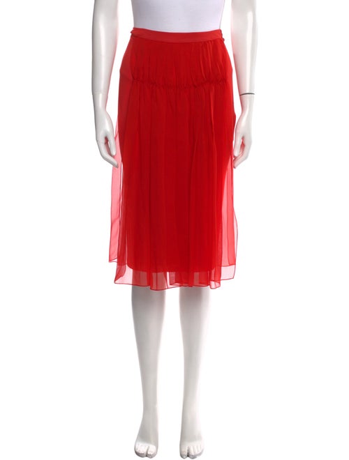 Tom Ford Ruffle Embellishment Knee-Length Skirt