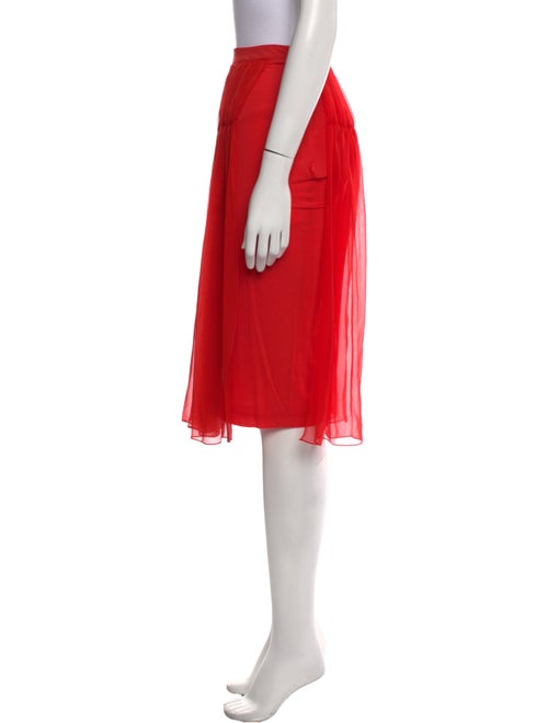 Tom Ford Ruffle Embellishment Knee-Length Skirt