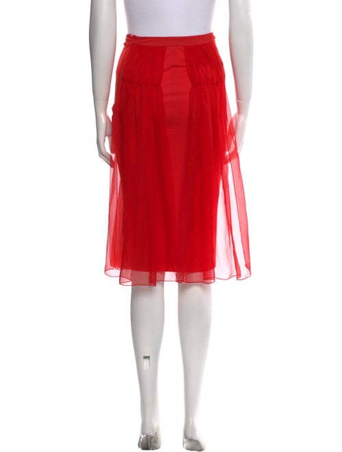 Tom Ford Ruffle Embellishment Knee-Length Skirt