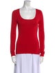 Tom Ford Scoop Neck Long Sleeve Top