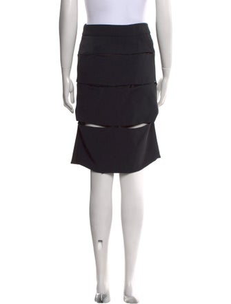 Tom Ford Cutout Accent Knee-Length Skirt