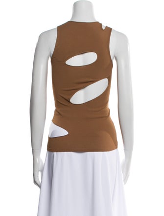 Tom Ford Crew Neck Sleeveless Top