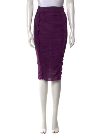 Tom Ford Silk Knee-Length Skirt