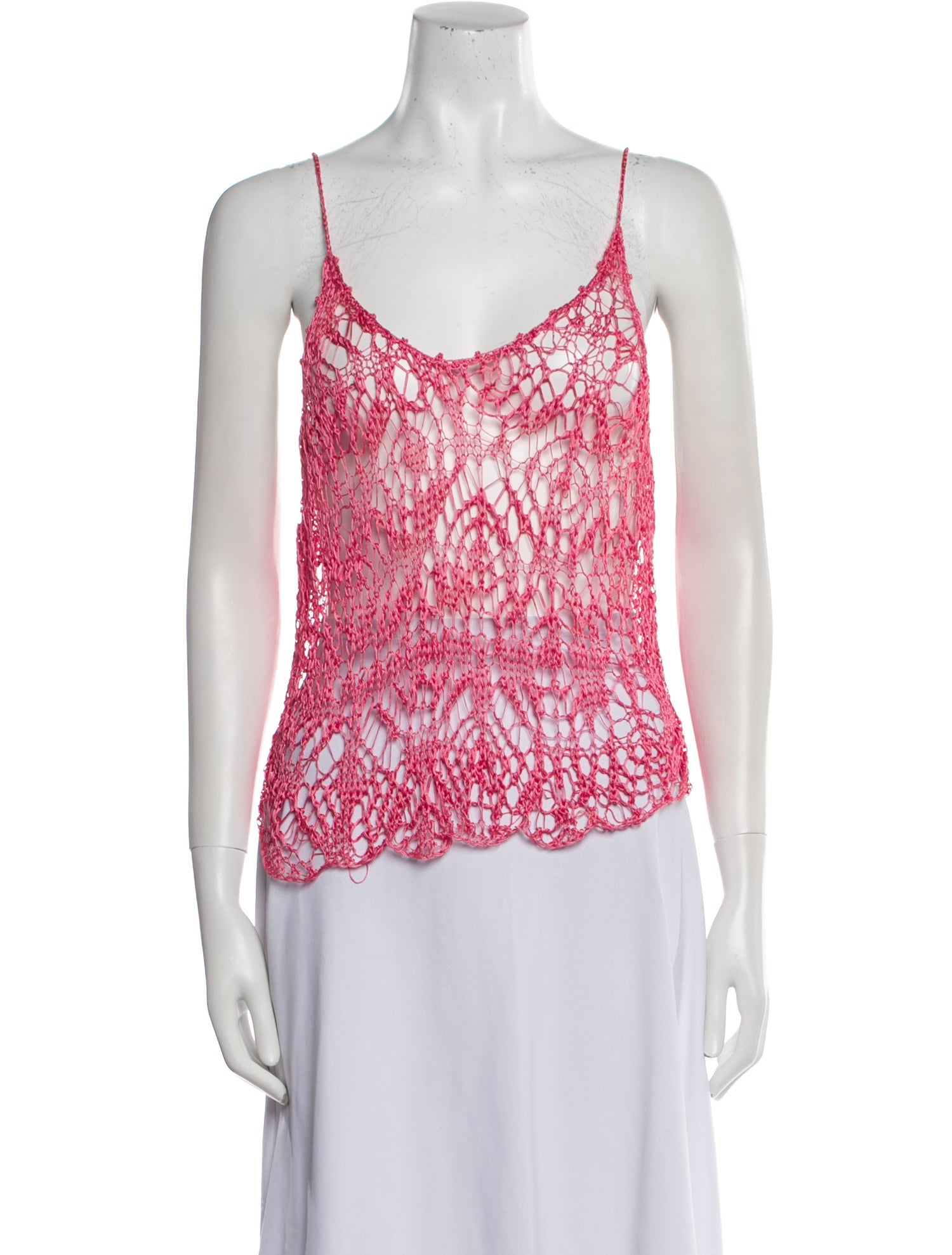 Tom Ford Printed Scoop Neck Top