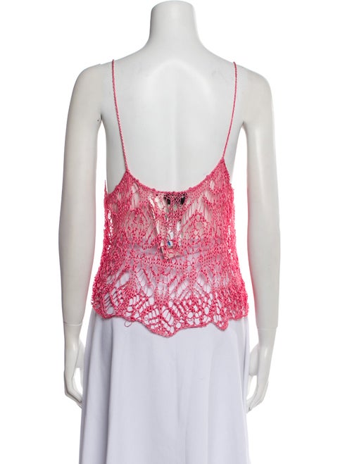 Tom Ford Printed Scoop Neck Top