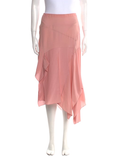 Tom Ford Silk Midi Length Skirt