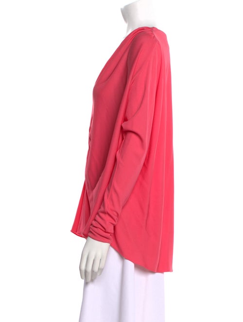 Tom Ford V-Neck Long Sleeve Blouse