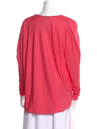 Tom Ford V-Neck Long Sleeve Blouse
