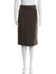Tom Ford Pleated Accents Knee-Length Skirt