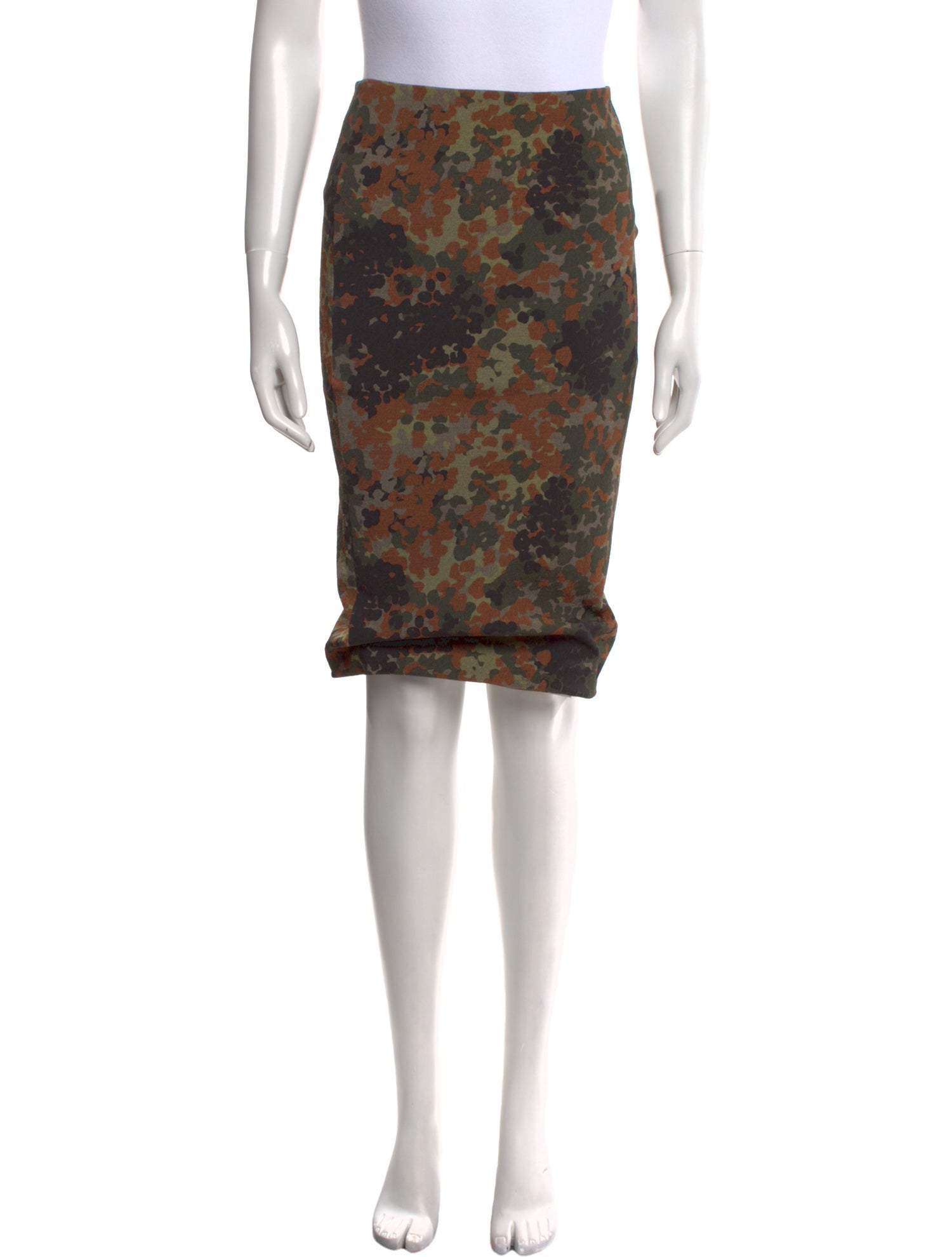 Tom Ford Floral Print Knee-Length Skirt