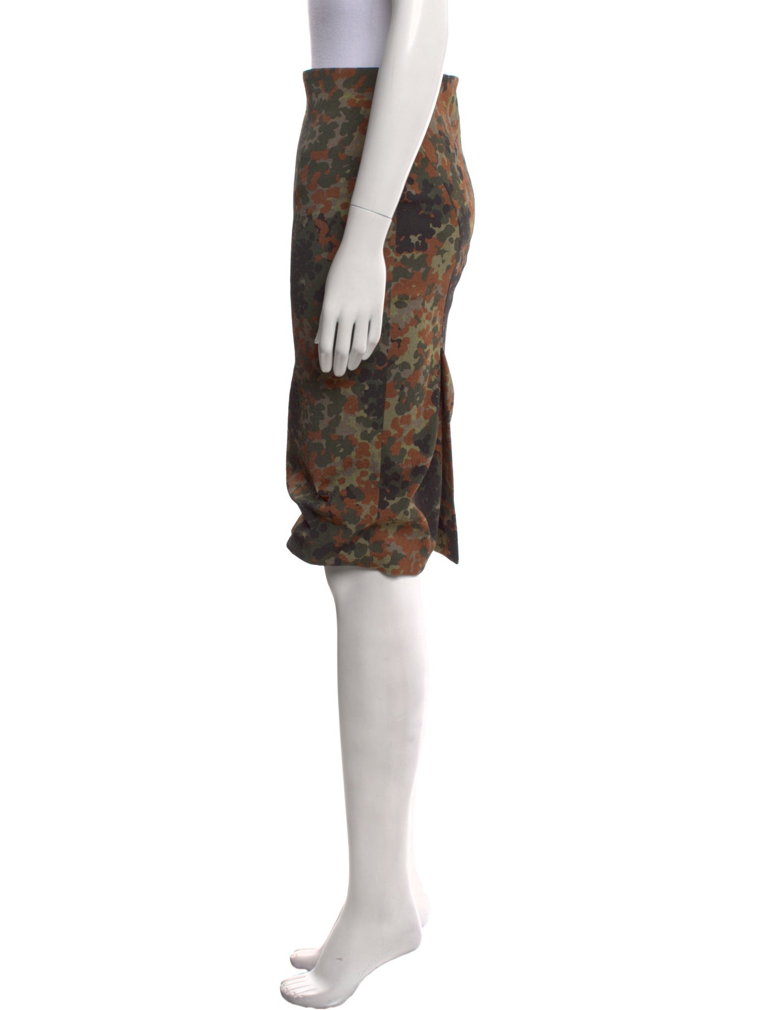 Tom Ford Floral Print Knee-Length Skirt