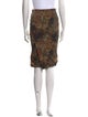 Tom Ford Floral Print Knee-Length Skirt
