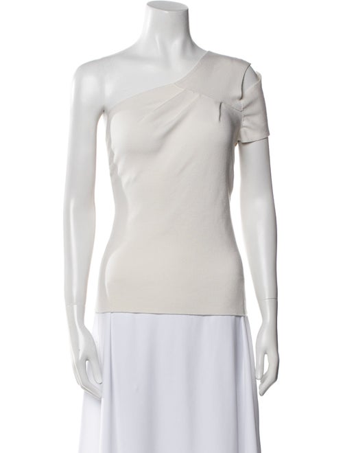 Tom Ford One-Shoulder Short Sleeve Top