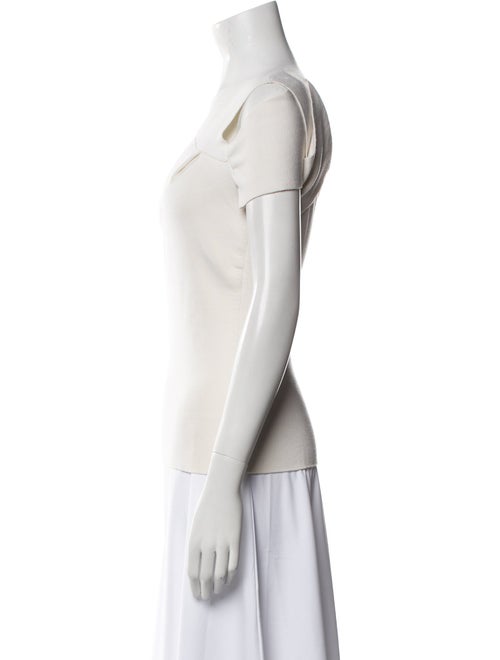 Tom Ford One-Shoulder Short Sleeve Top