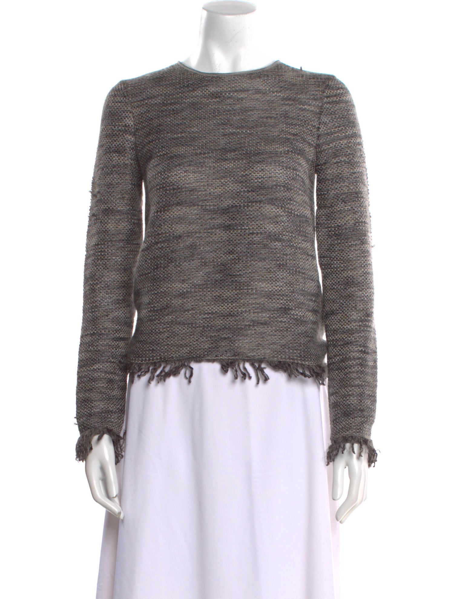 Tom Ford Striped Crew Neck Sweatshirt