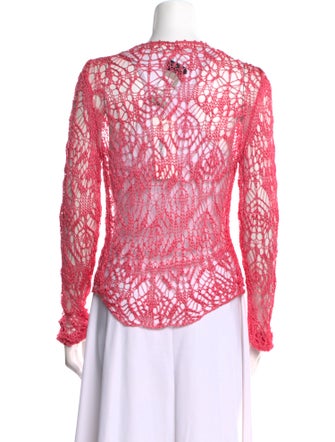 Tom Ford Patterned V-Neck Sweater