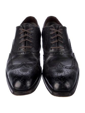 Tom Ford Leather Lasercut Accents Brogues