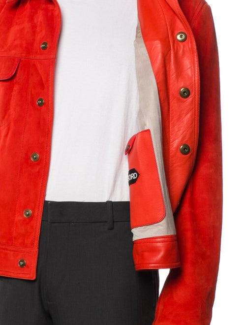 Tom Ford Lambskin Trucker Jacket