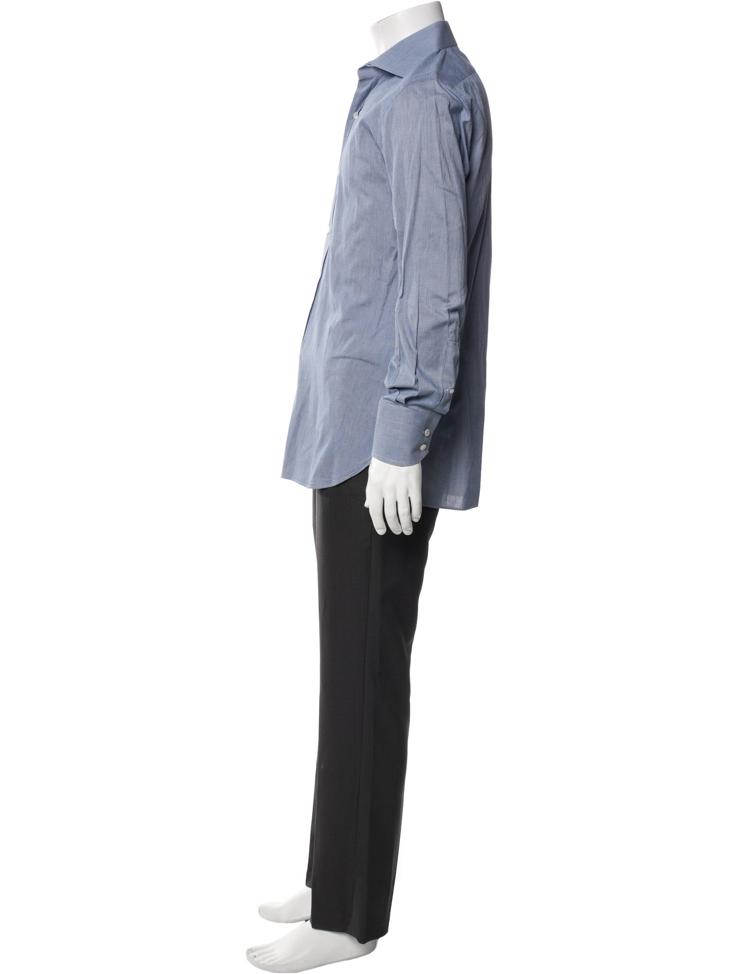 Tom Ford Printed Long Sleeve Dress Shirt