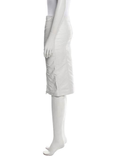 Tom Ford Leather Knee-Length Skirt