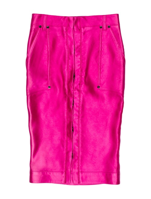 Tom Ford Satin Knee-Length Skirt
