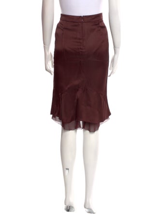 Tom Ford Silk Knee-Length Skirt