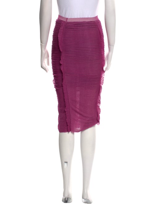 Tom Ford Pleated Accents Knee-Length Skirt