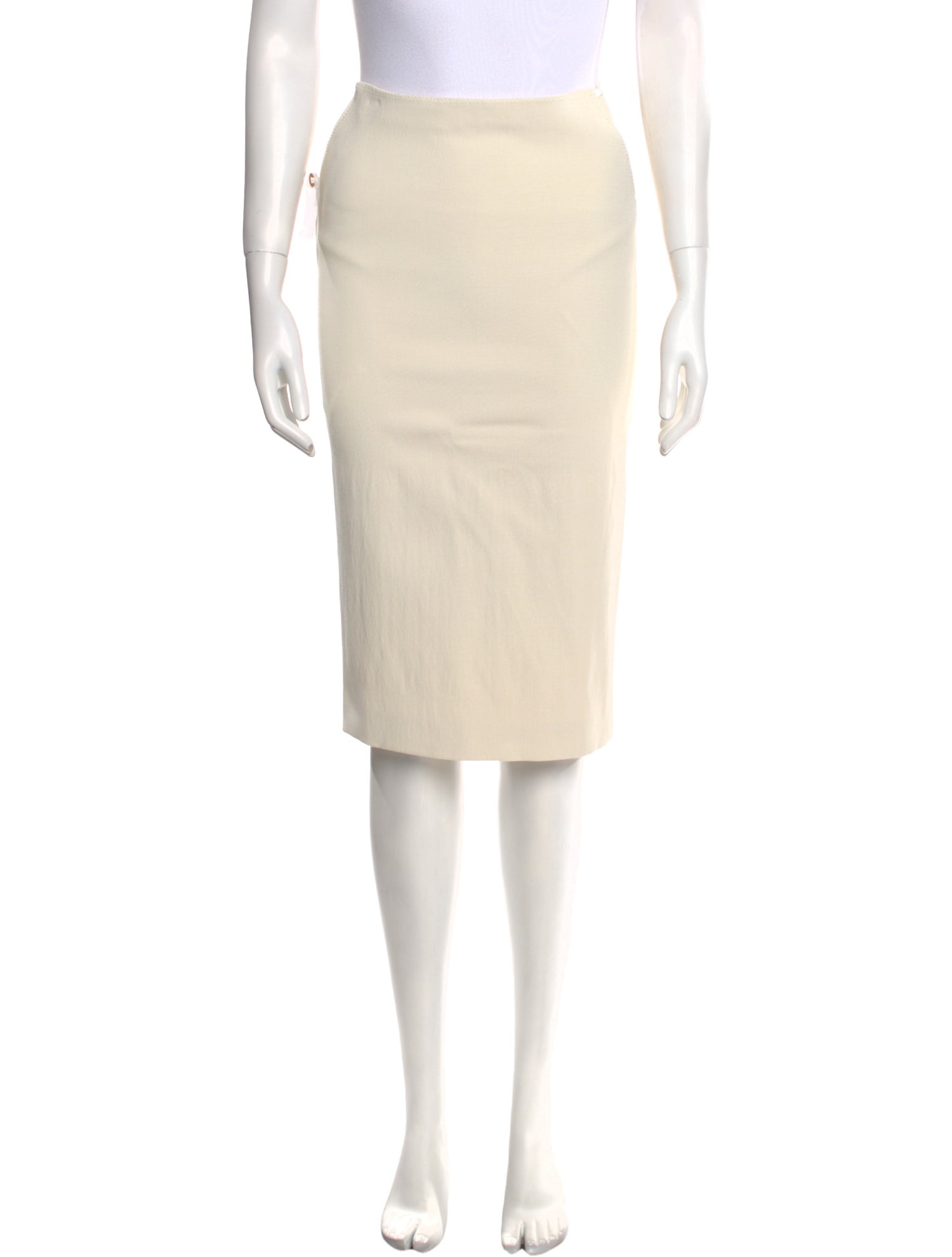 Tom Ford Whipstitch Trim Knee-Length Skirt