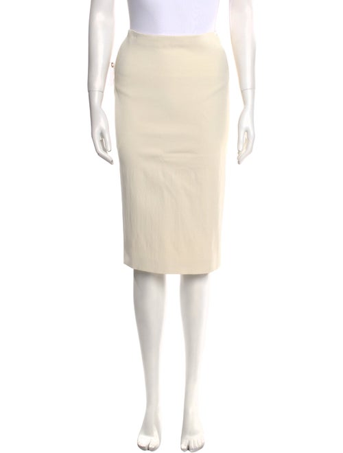Tom Ford Whipstitch Trim Knee-Length Skirt