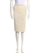 Tom Ford Whipstitch Trim Knee-Length Skirt