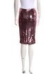Tom Ford Sequin Knee-Length Skirt