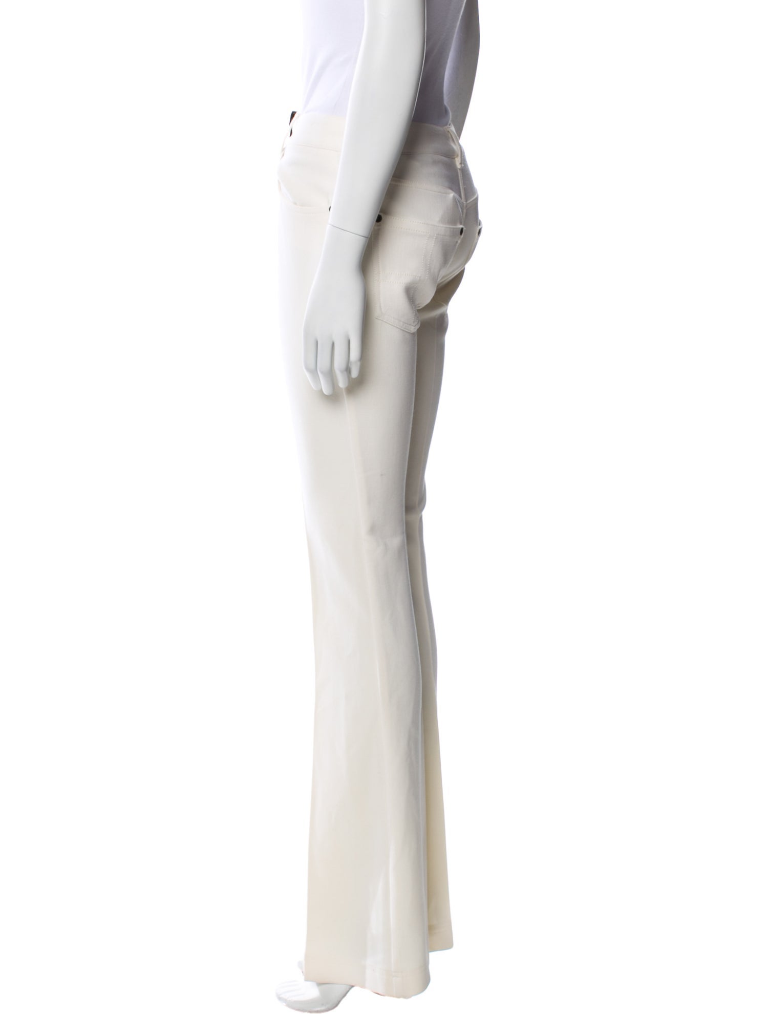 Tom Ford Virgin Wool Wide Leg Pants