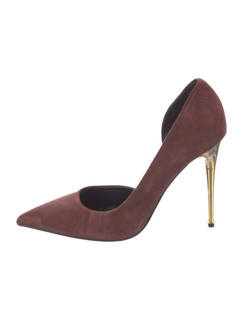 Tom Ford Suede D'Orsay Pumps