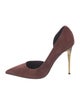 Tom Ford Suede D'Orsay Pumps