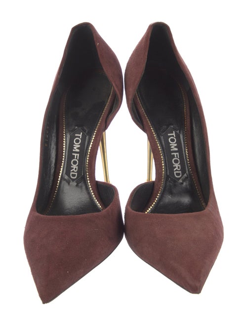 Tom Ford Suede D'Orsay Pumps